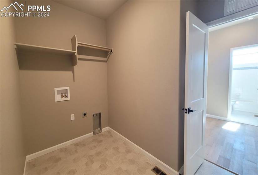 Spacious Laundry Room, conveniently located on the main level!