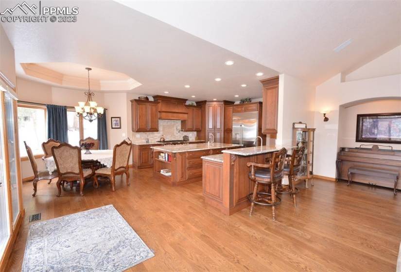 Main level Kitchen and Breakfast nook