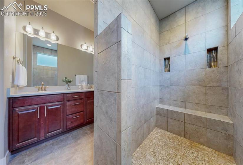 This shower will make you feel like you are on vacation!