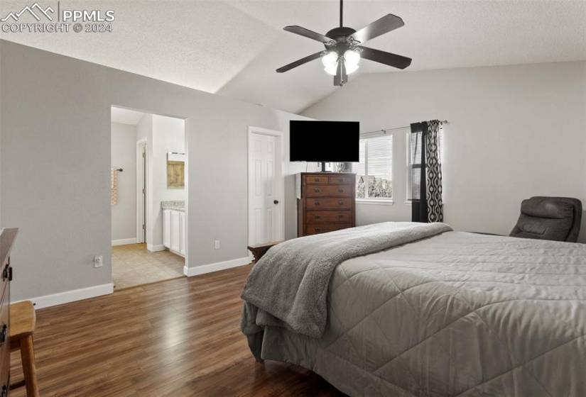 Master Suite features an attached 5-piece Bath and walk-in closet.