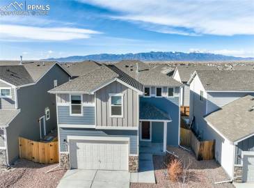 Craftsman style exterior with Mountain Views.