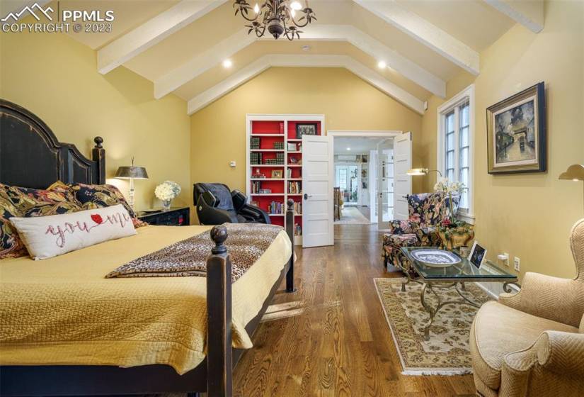 Master Bedroom with Built-ins