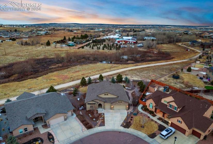 This home is perfectly situated on a spacious 0.32-acre cul-de-sac lot that backs to open space w/ miles of walking/biking trails and commanding Front Range views!