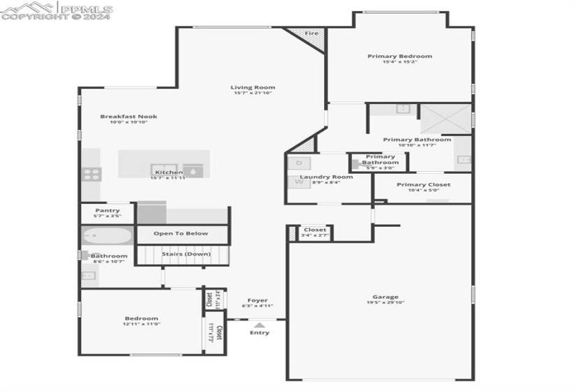 Main Level floor plan