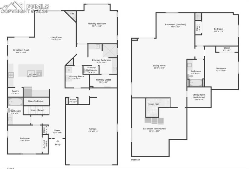 Combined Floor plan