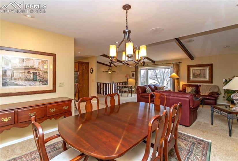 Large Dining Room for bigger gatherings