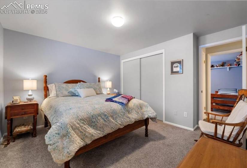 A double reach-in closet and ensuite bath make this main floor bedroom easy to enjoy.