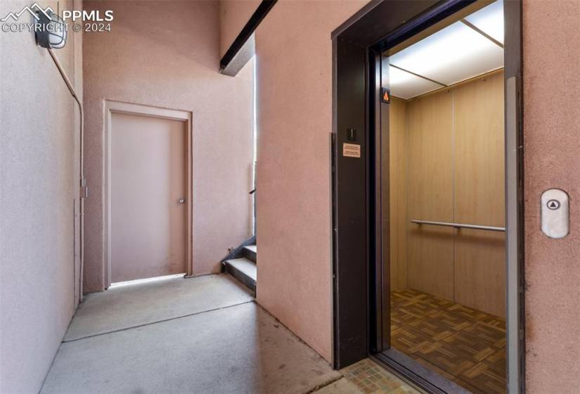 Elevator access to property as well as garage!