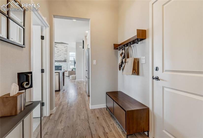Owner's Entry with Access to Garage + Laundry Room