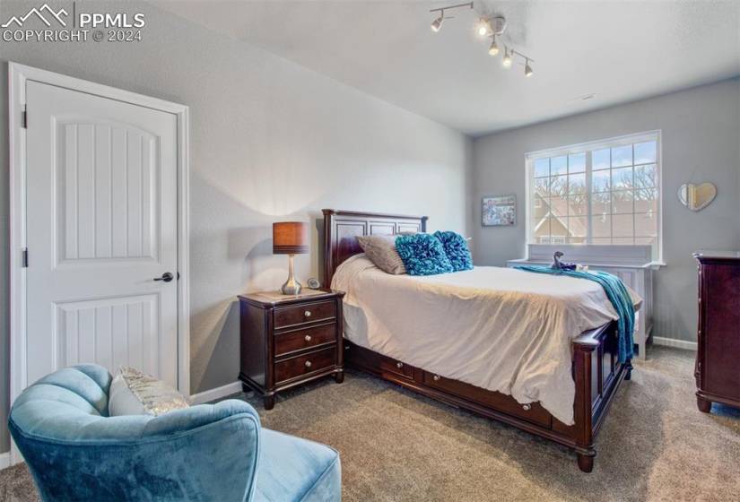 Bedroom 3 upper level with walk in closet and in close proximity to a full bathroom!