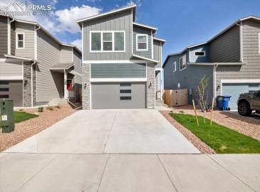 Contemporary 3BR, 3BA, 2-story home in the southeast community of The Hills at Lorson Ranch