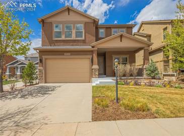 Welcome to this stunning two story, stucco home with finished basement, three car tandem garage in a quiet cul-de-sac located in Cordera