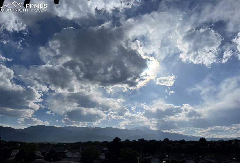 View from patio