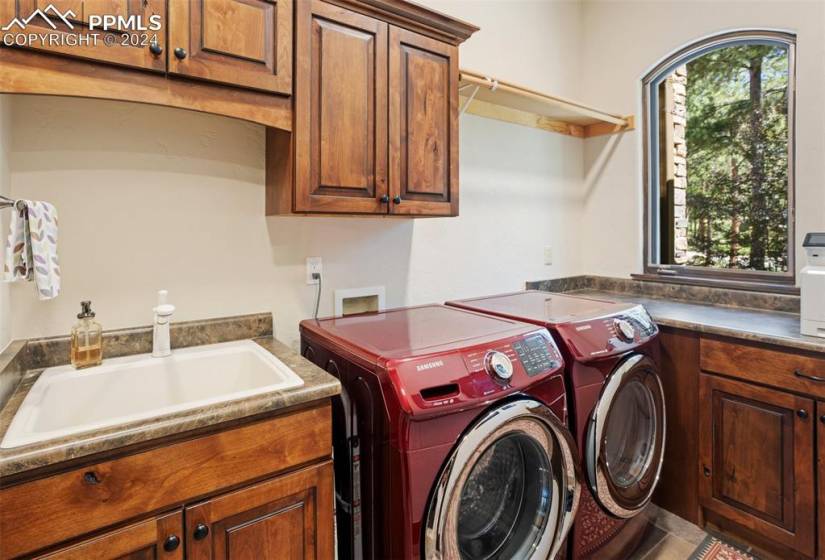 main level laundry room